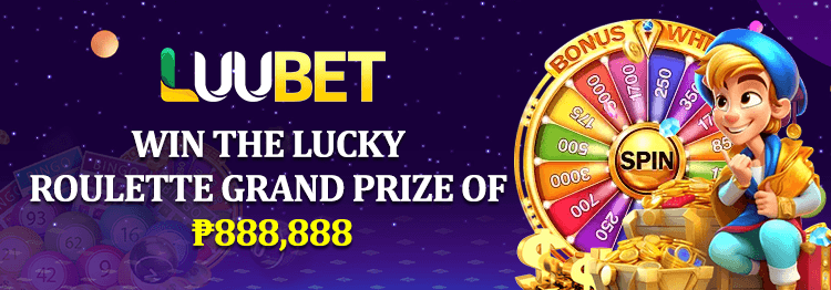 In Luubet Win the lucky roulette grand prize of ₱888,888